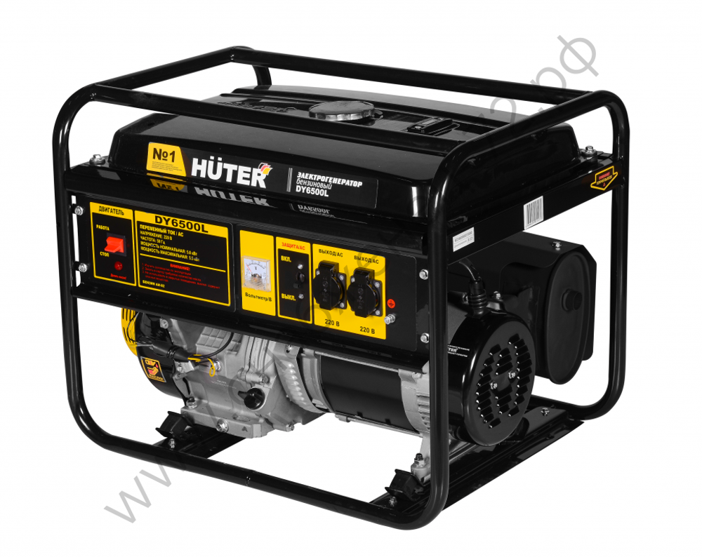Портативный бензогенератор HUTER DY6500L