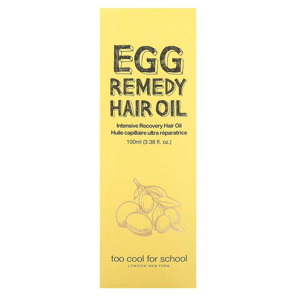 Too Cool for School, Egg Remedy, масло для волос, 100 мл (3,38 жидк. унции)
