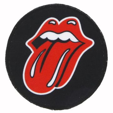 Нашивка The Rolling Stones круглая (005)