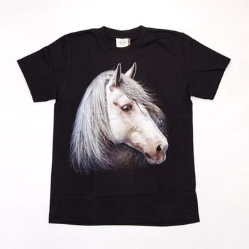 Футболка Лошать белая морда