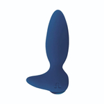 Синий анальный вибратор Little Rocket II + APP (Цвет: черный)