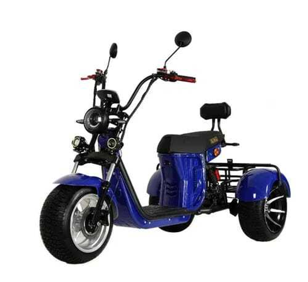 Электро трицикл грузовой IKIN-GI Q-30 3000W, 60V/45AH (синий)