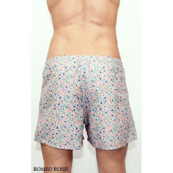Мужские шорты домашние cерые Romeo Rossi Spring Meadow Shorts RR00312