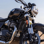 Дуги безопасности Royal Enfield, черного цвета, арт. KXA00342