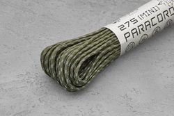 Паракорд 275 светоотражающий "Army green ref", 1 метр