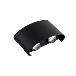 343027 Светильник GEMMA 4х1W LED 440LM G ЧЕРНЫЙ 4000K IP65