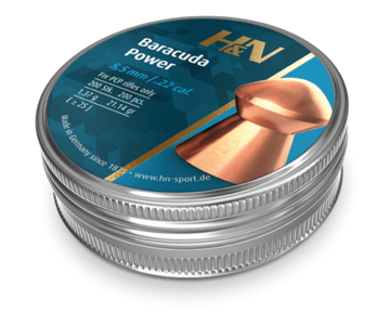 Пули H&N Baracuda Power кал. 5,5мм, 1,37г (200 шт.)