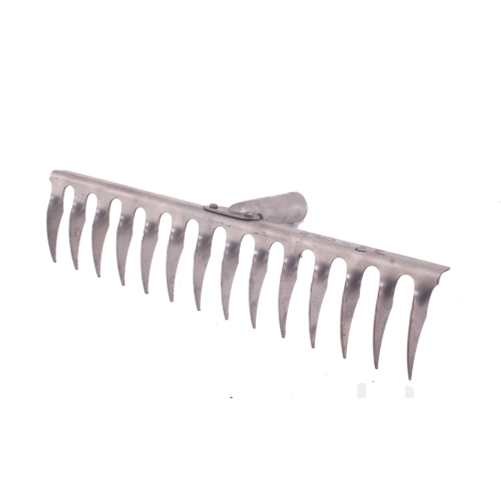 Грабли 14-ти зубые витые нерж.б/ч