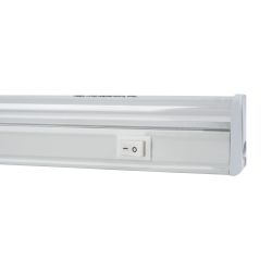 ULI-P42-18W-SPBX IP40 WHITE Светильник для растений светодиодный линейный. 560мм. выкл. на корпусе. Алюминий. Спектр с дальним красным для рассады и досвечивания в период роста. TM Uniel