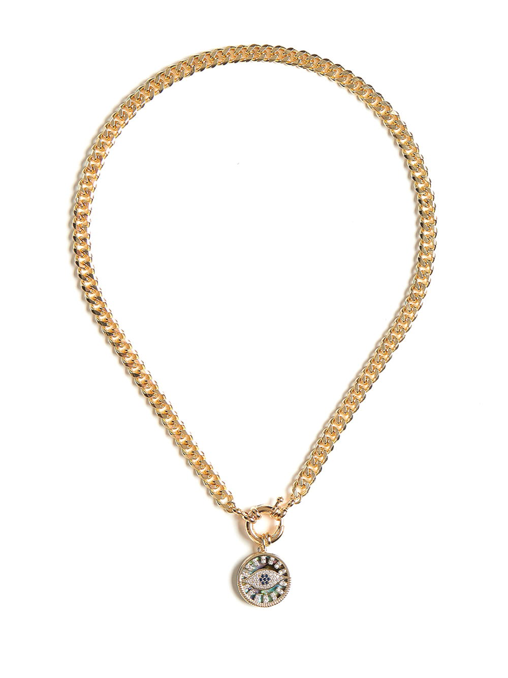 Колье "Eye" Gold