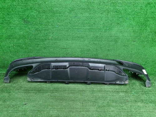 Юбка заднего бампера Mercedes GLE W166 (15-18) AMG