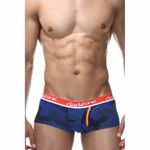 Трусы мужские хипсы сине-фиолетовые DARKZONE Camo Navy-Violet DZN2426