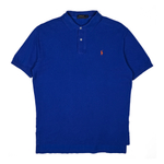 Поло Ralph Lauren синего цвета, М