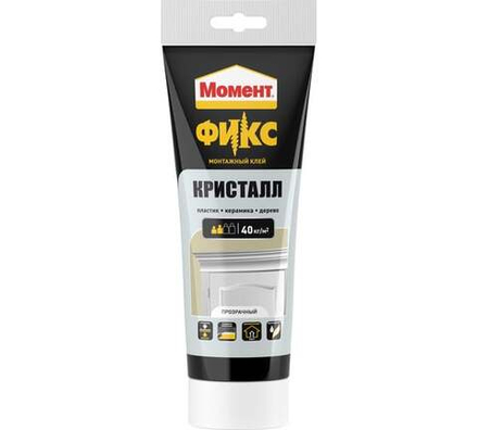 Жидкие Гвозди Момент FIX Кристал акриловый 185гр тюбик