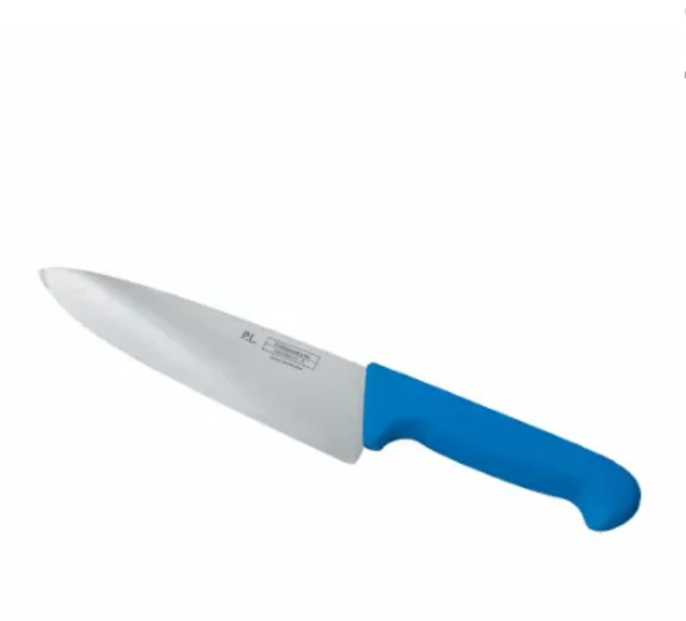 Шеф-нож PRO-Line 20 см, синяя пластиковая ручка, P.L. Proff Cuisine