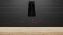 Индукционная стеклокерамич. панель с вытяжкой Bosch PXX89BD56E