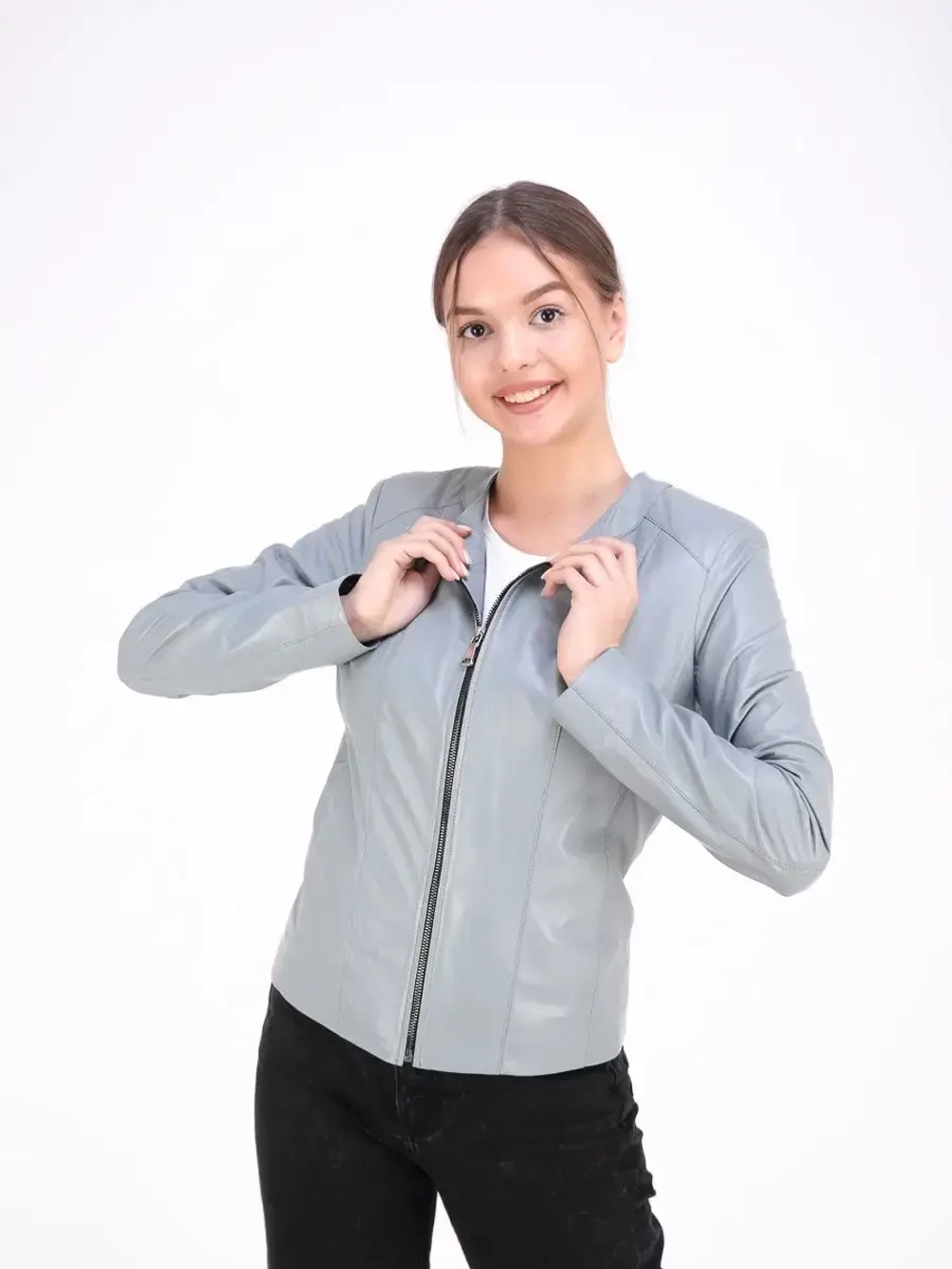 Куртка женская из натуральной кожи