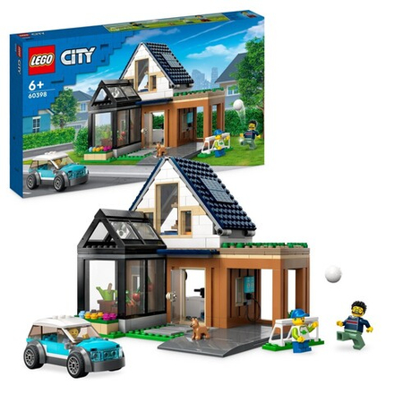 LEGO City — Семейный дом и электромобиль 60398 / артикул   60398  / GTIN 5702017462363