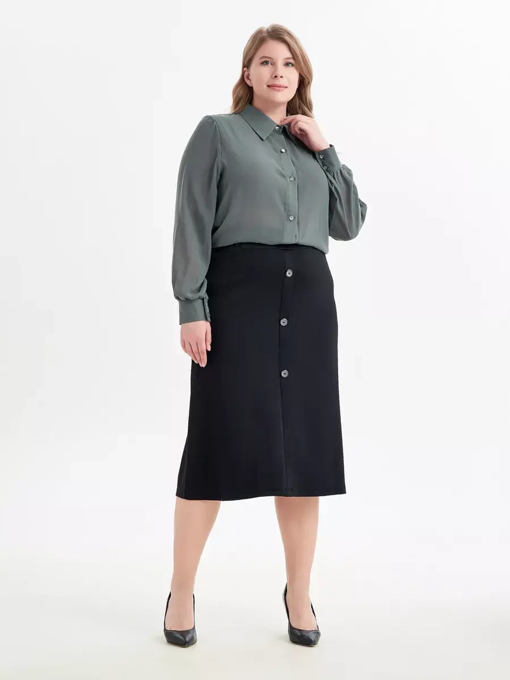 Блузка из шифона