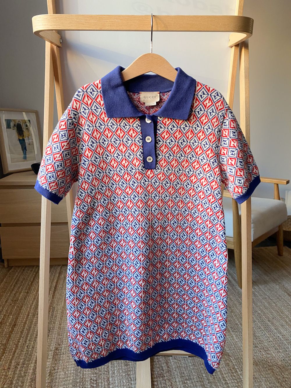 Новое хлопковое платье Gucci, 128