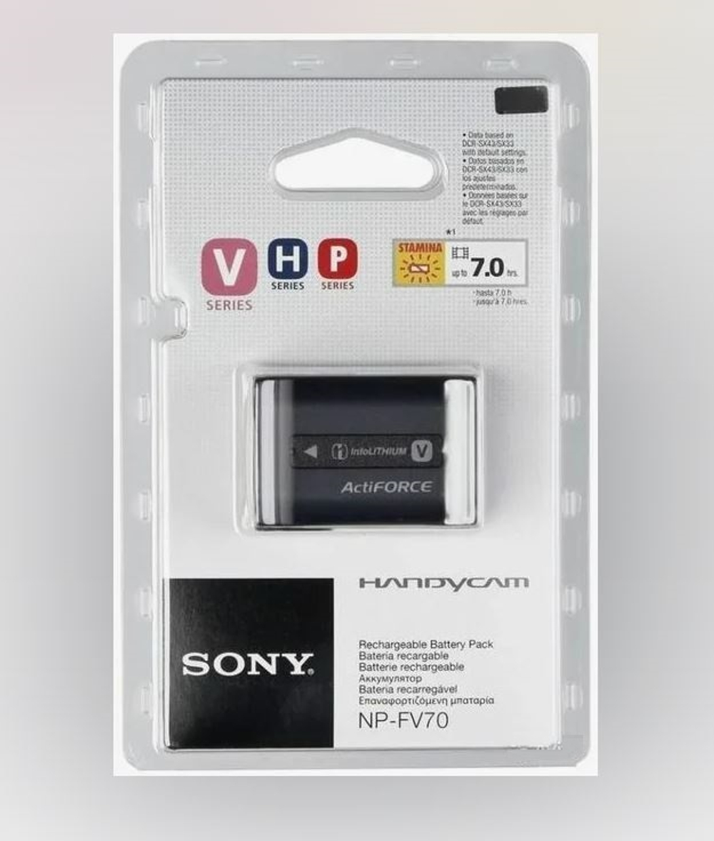 Аккумулятор Sony NP-FV70