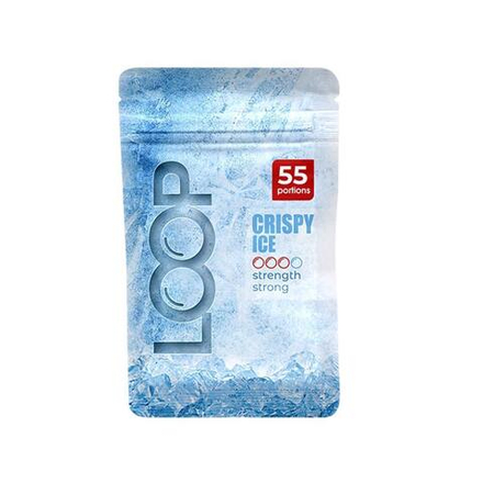 LOOP CRISPY ICE НИКОТИНОВЫЕ ПЛАСТИНКИ (12 МГ) - ХРУСТЯЩИЙ ЛЁД