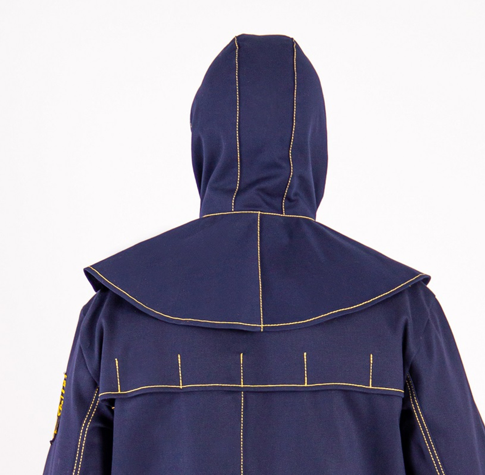 Подшлемник мужской защитный ВОЛАТ, артикул - 010-310, цвет - синий, размер - 57 (100% х/б, пл.310)