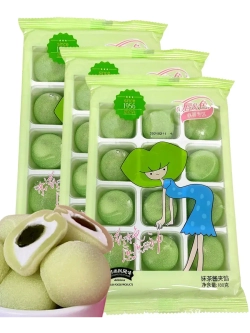 Азиатский десерт моти со вкусом Матча 180 г * 3 шт