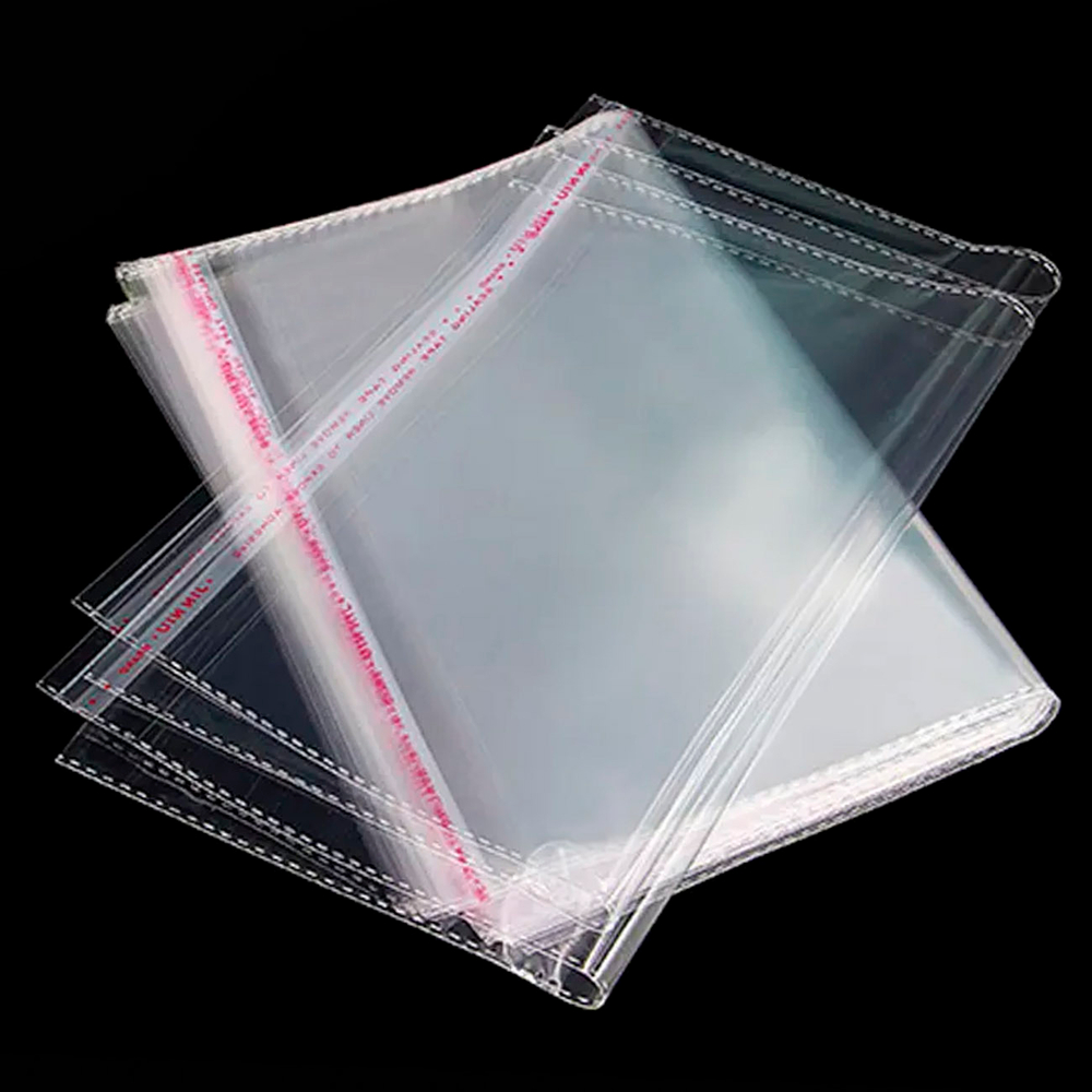 Пакеты с клеевым клапаном прозрачные упаковочные БОПП