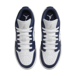 Jordan Air Jordan 1 Low top Basketball Shoes Gray Blue Unisex