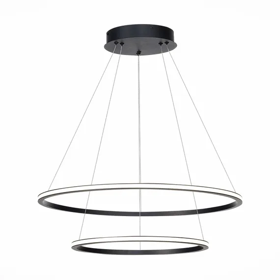 ST604.443.56 Светильник подвесной ST-Luce Черный/Белый LED 1*56W 4000K Подвесные светильники