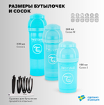 Антиколиковая бутылочка Twistshake для кормления 180 мл