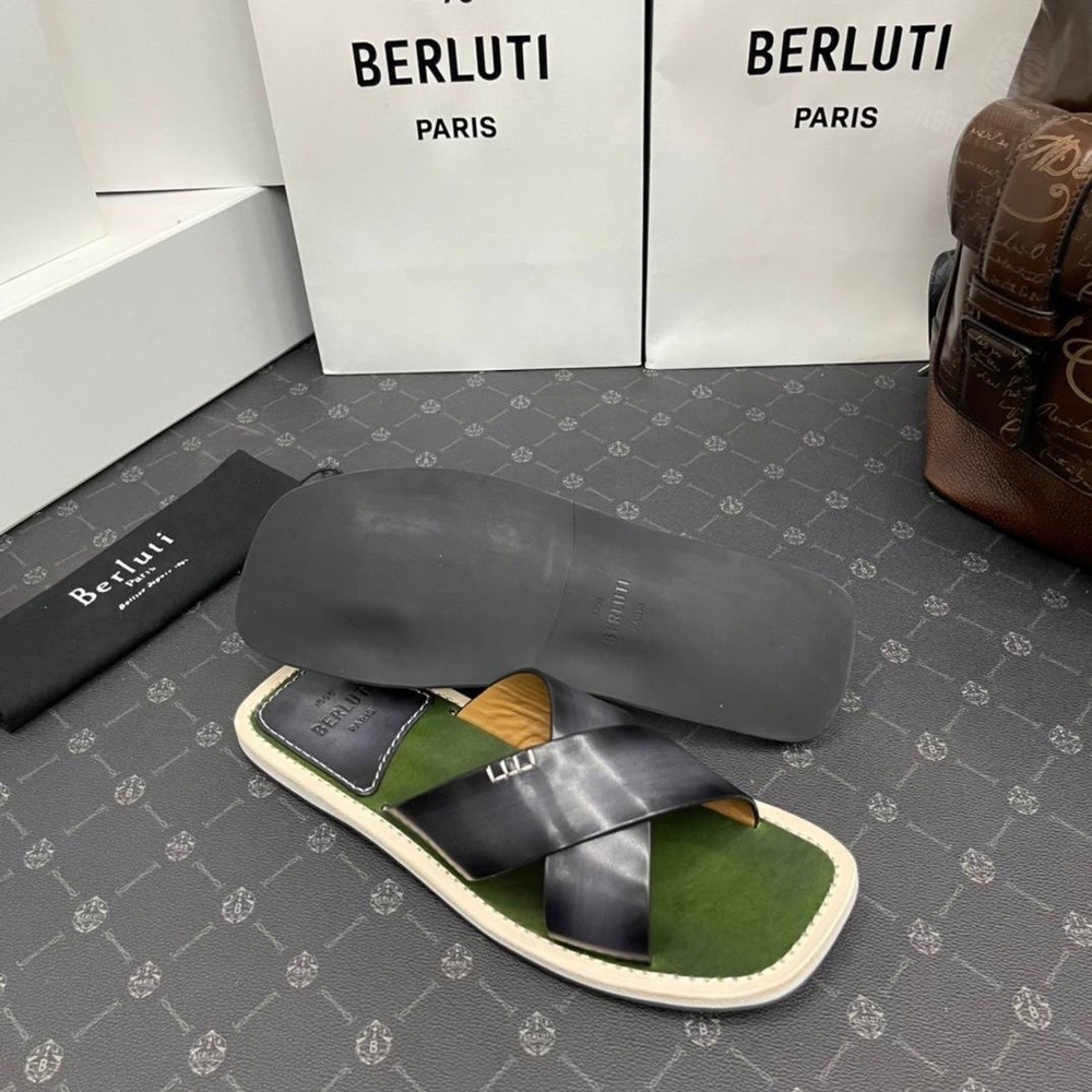 Шлепанцы Berluti