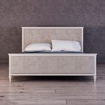 Кровать Riverdi с мягким изголовьем и изножьем