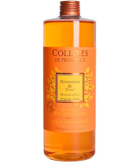 Mandarin & Yuzu, наполнитель для аромадиффузора Duos Parfumes collection, Collines de Рrovencе