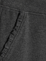 Брюки школьные без застежки для девочки Next 286-802, Темно-серый