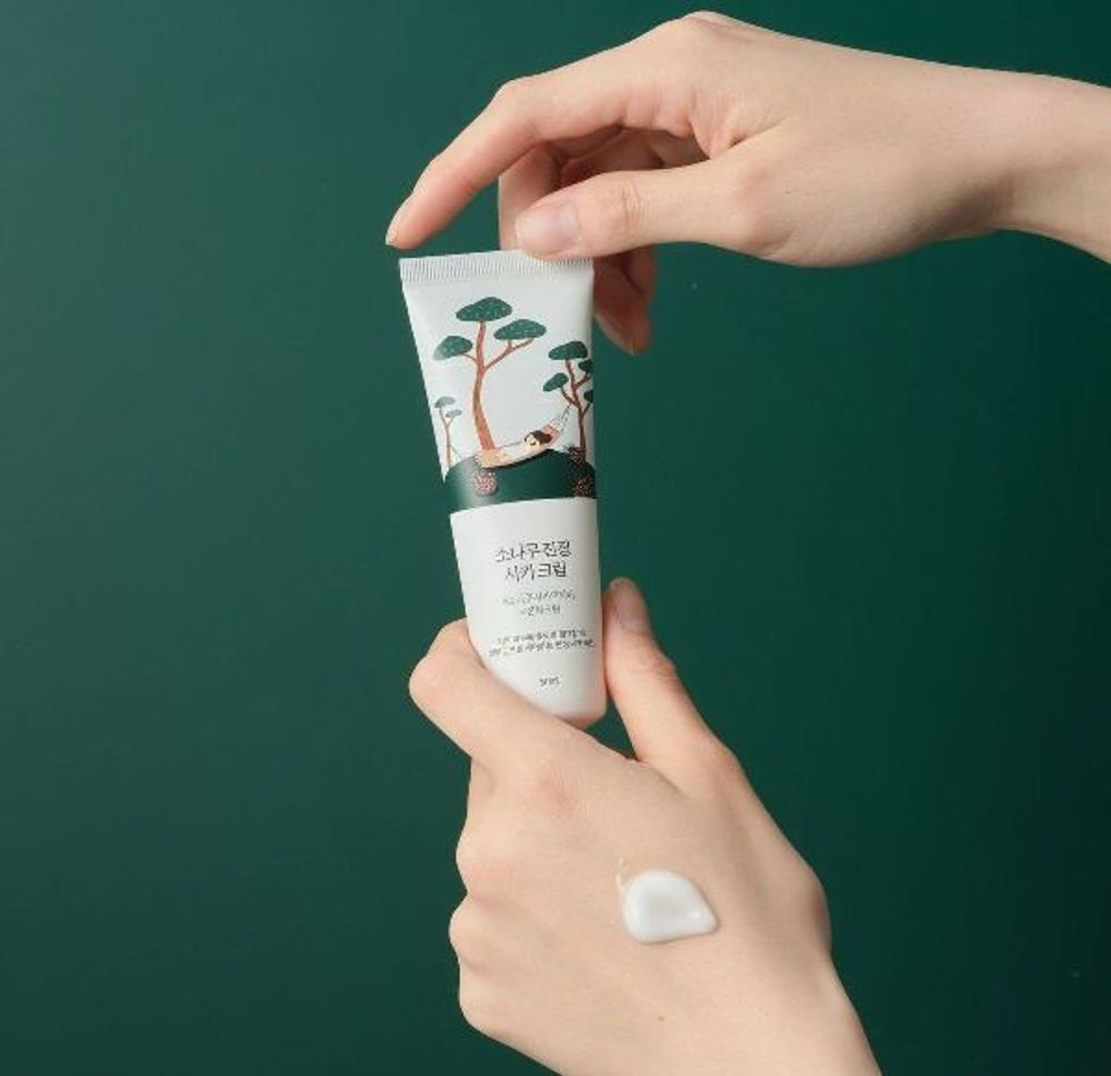 ROUND LAB Крем с экстрактами сосны и центеллы для проблемной кожи Pine Calming  Cica Cream (50 мл)