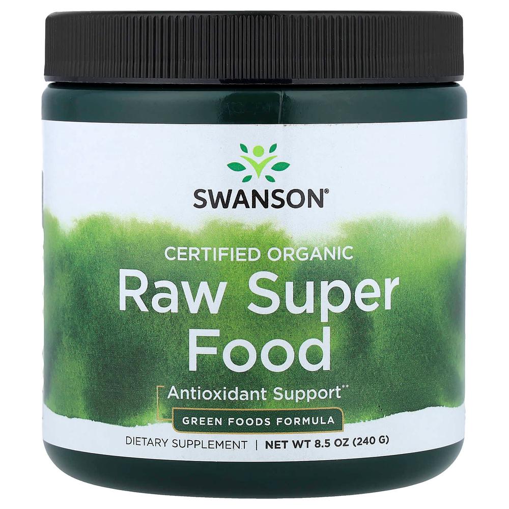 Swanson, Сертифицированный органический сырой суперфуд, 240 г (8,5 унции)
