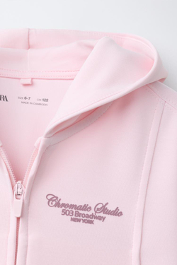 ZARA ХУДИ С МОДАЛОМ, ПАСТЕЛЬНО-РОЗОВЫЙ