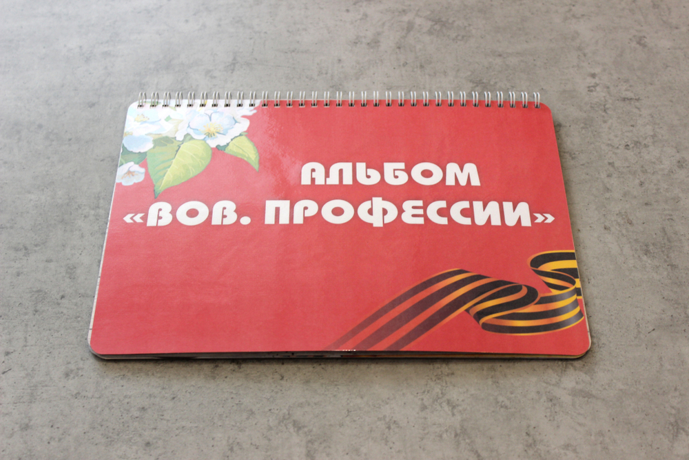 3D-Альбом "ВОВ. Профессии"