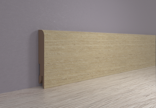 Плинтус МДФ ламинированный Лука Пл 80 МДФ.2400.24047 дуб кентерберри 16x80х2400 мм