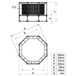 Батут Outdoor с ограждением диам. 270 см