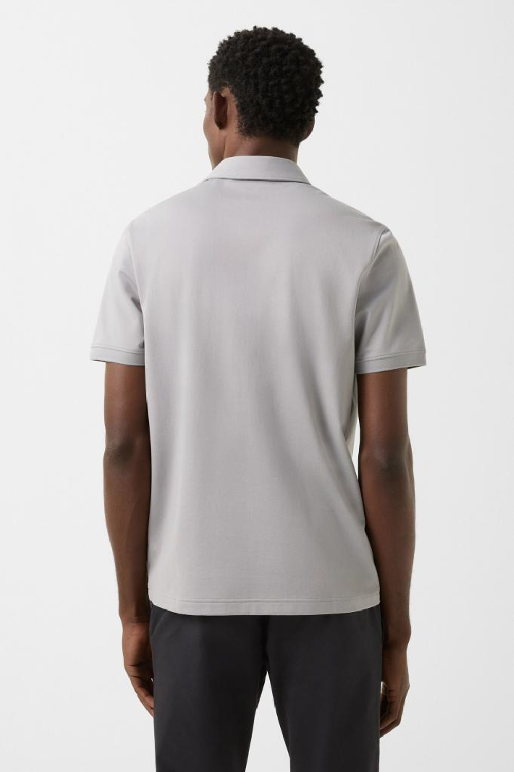 Рубашка-поло BOGNER TIMO-5F в сером цвете