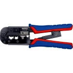 Инструмент для опрессовки штекеров типа Western чернёные 190 мм Knipex 97 51 10 SB