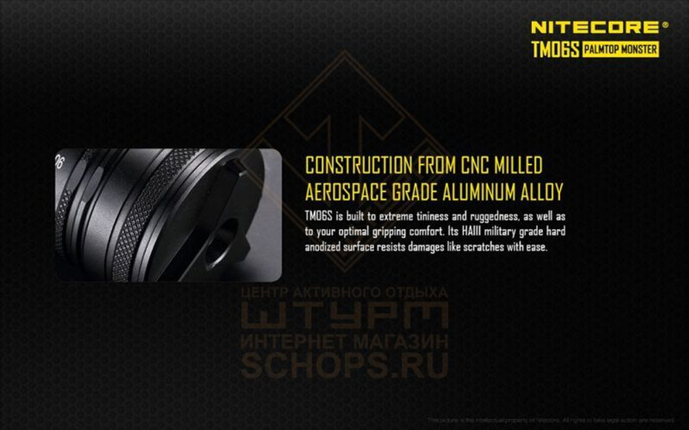 Фонарь Nitecore TM06S