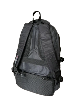 Рюкзак универсальный усиленный QOZA, черный, 17 л