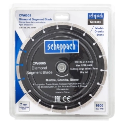 Круг отрезной 230*22,2*2,5мм Scheppach Sch-CW6005