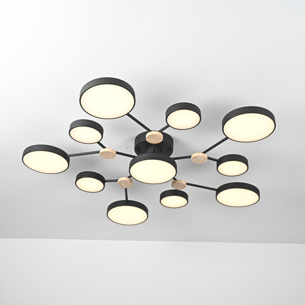 Потолочная Люстра Gamma D102 Black By Imperiumloft