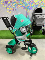 Велосипед детский 3-х колесный изумрудный арт. ВД4/2 Nika