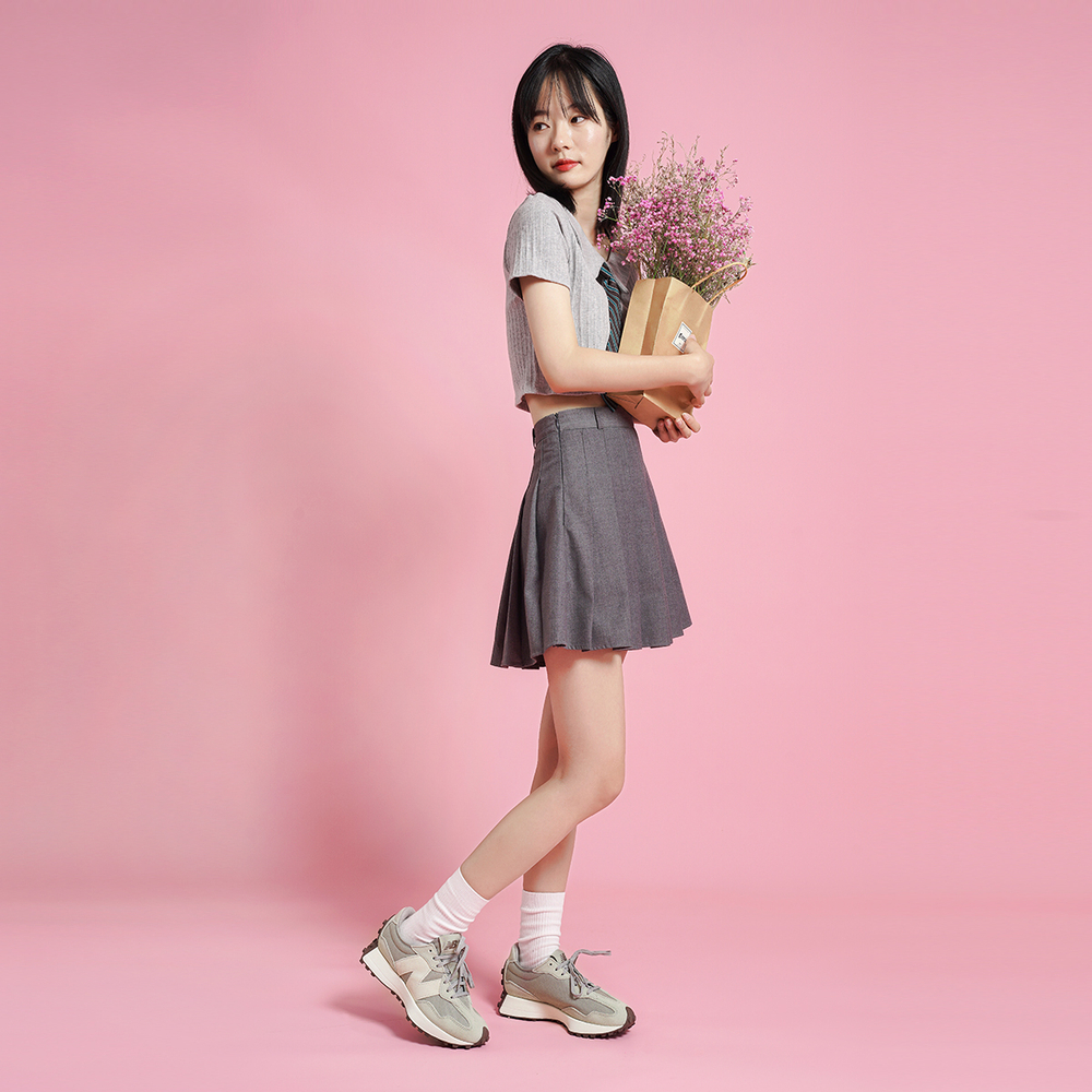 Кроссовки New Balance Nb 327 (Женская размерная сетка)